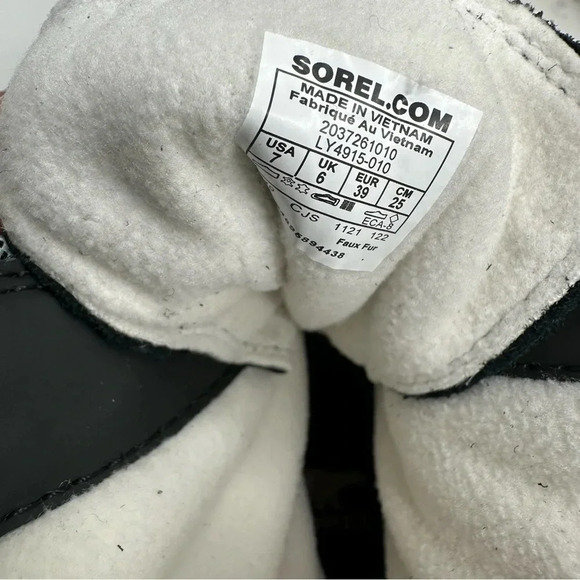 Sorel Women's Explorer Next Joan Boot in Black. Sz: 7 - Picture 12 of 12